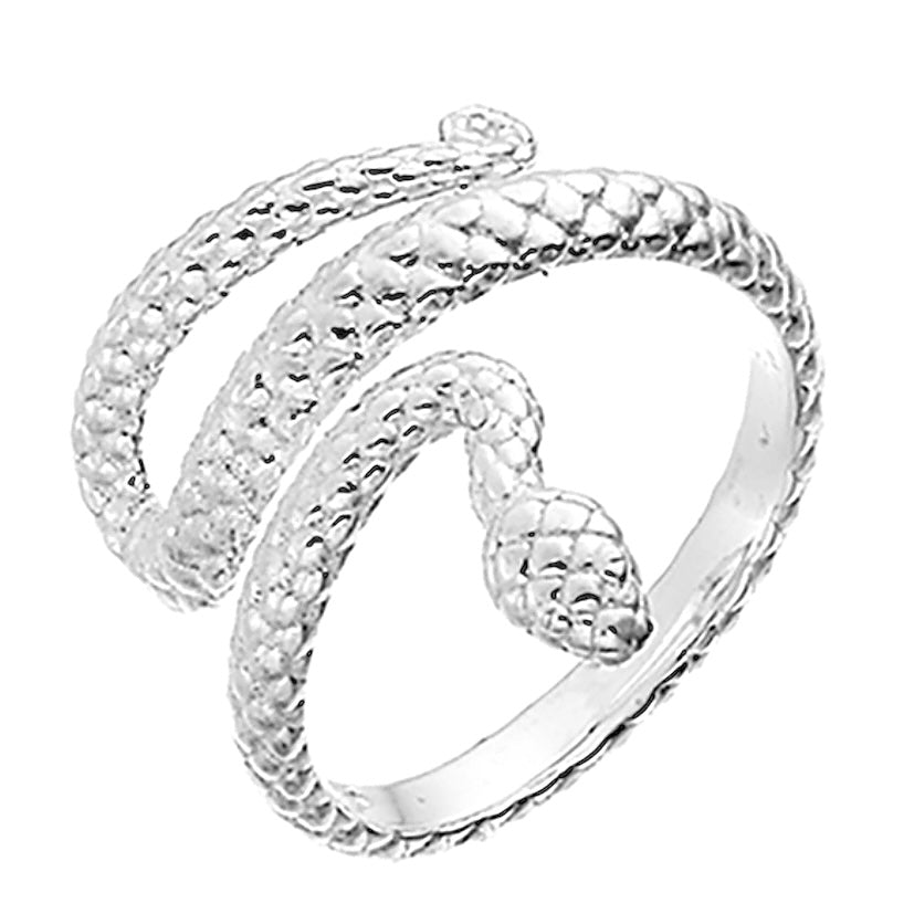 Snake Ring Sterling Silber eco classy