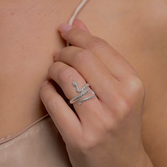 Ring Snake Sterling Silber 925 Premium Collection recycelt