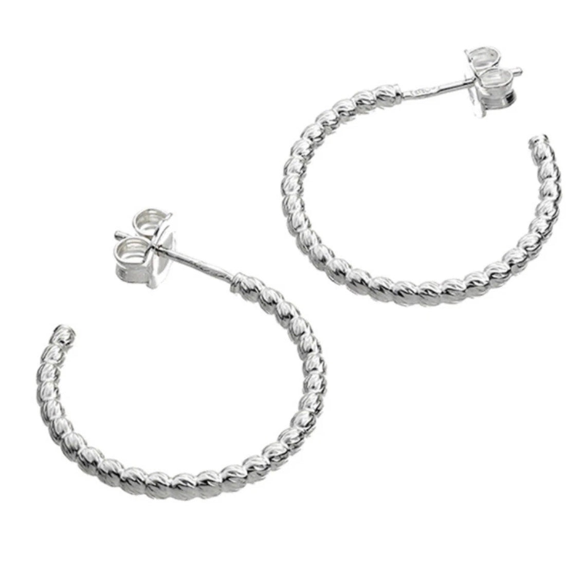 Creole Sterling Silber Statement geflochten