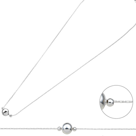 Kette Sterling Silber Kugeln